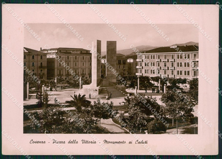 Cosenza Città Foto FG cartolina ZKM7601 – fronte