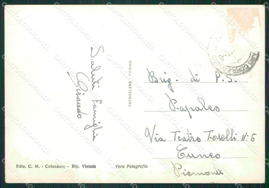 Catanzaro Città Foto FG cartolina ZKM7607 – retro