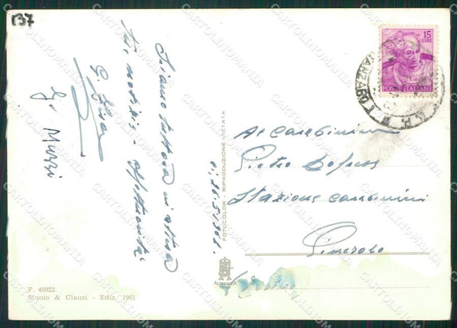 Crotone Città Saluti da Foto FG cartolina ZKM7609 – retro