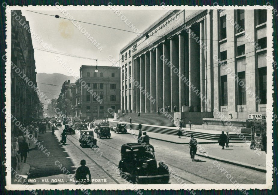 Palermo Città Auto Foto FG cartolina ZKM7614 – fronte