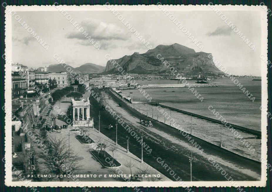 Palermo Città Foto FG cartolina ZKM7621 – fronte