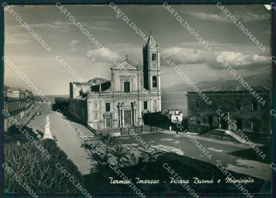 Palermo Termini Imerese PIEGA Foto FG cartolina ZKM7628 – fronte