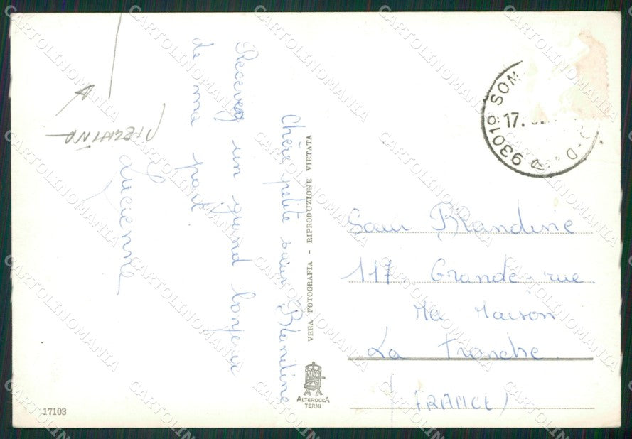 Caltanissetta Sommatino PIEGHINA Foto FG cartolina ZKM7647 – retro