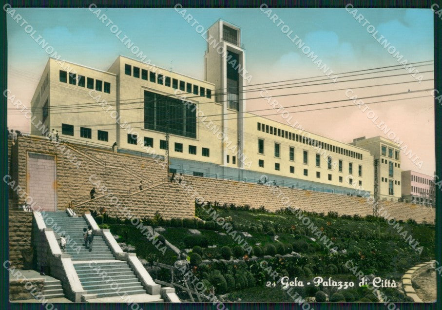 Caltanissetta Gela Foto FG cartolina ZKM7652 – fronte