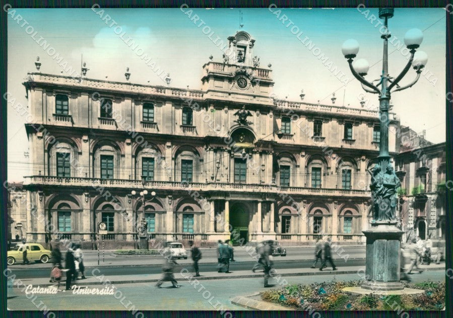 Catania Città Università Foto FG cartolina ZKM7658 – fronte