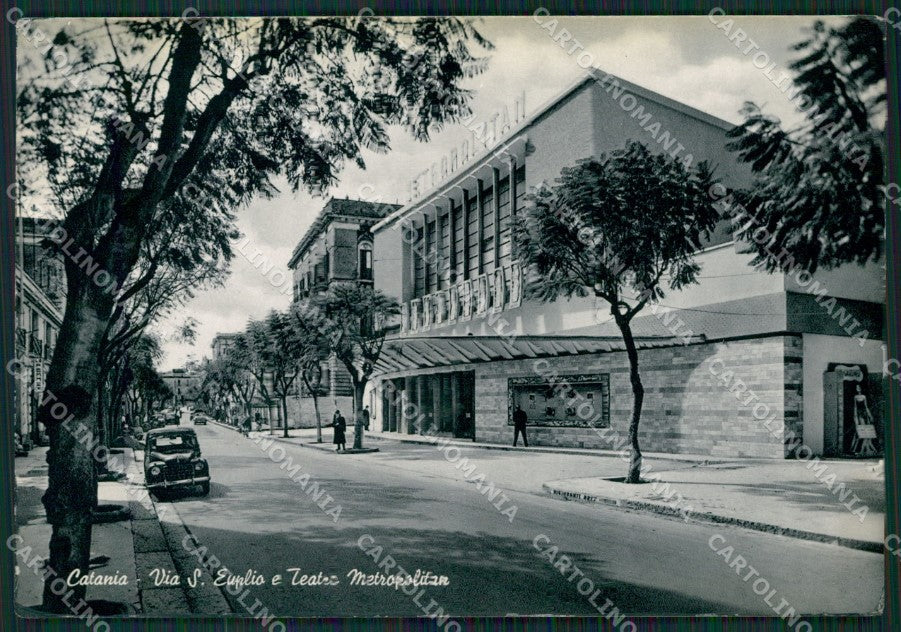 Catania Città Teatro Auto Foto FG cartolina ZKM7666 – fronte