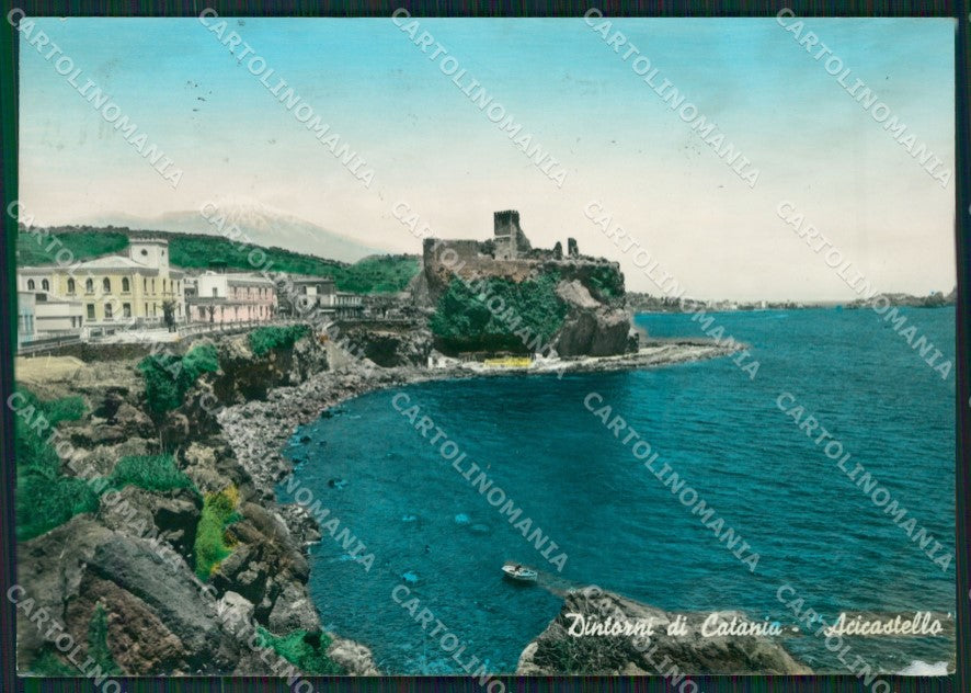 Catania Acicastello Foto FG cartolina ZKM7679 – fronte