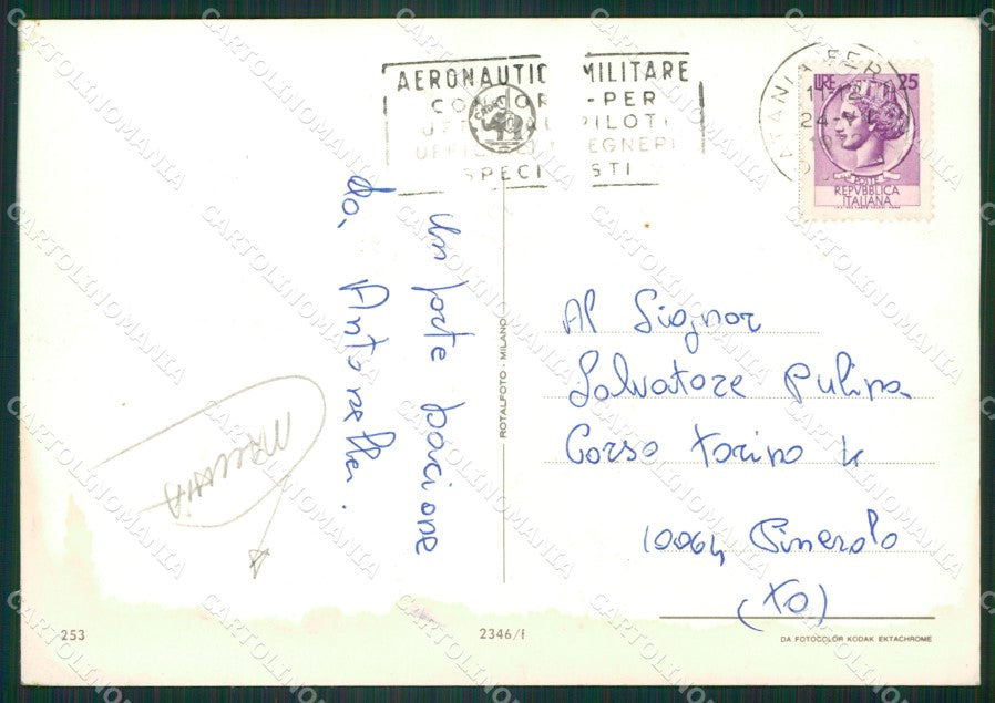 Catania Etna Saluti da MACCHIA Foto FG cartolina ZKM7686 – retro