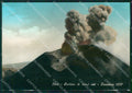 Catania Etna Eruzione 1957 Foto FG cartolina ZKM7687 – fronte