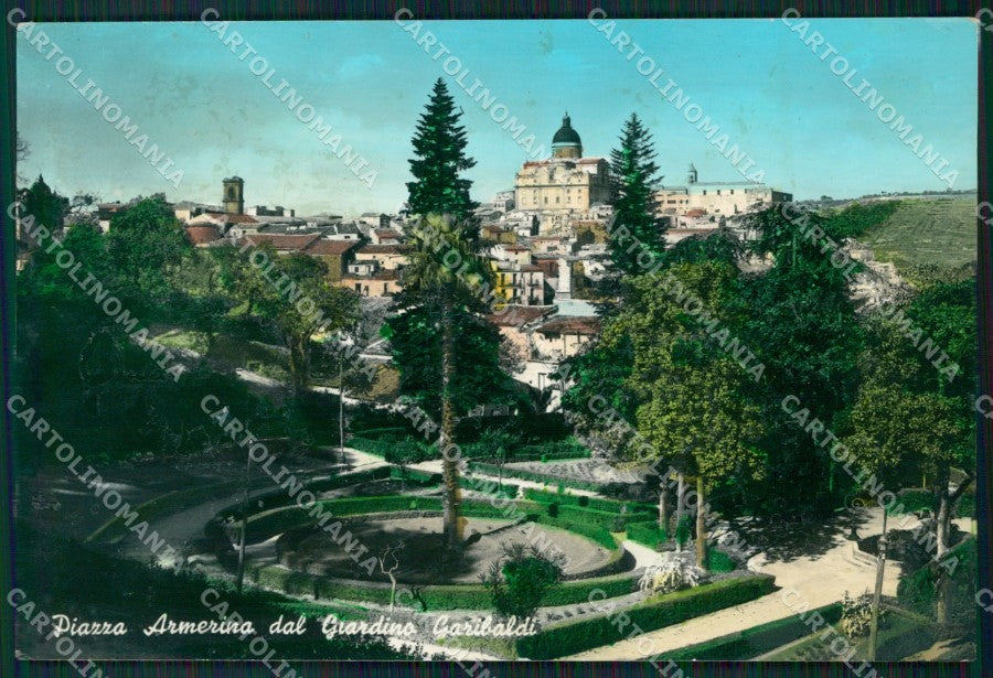 Enna Piazza Armerina COLLA Foto FG cartolina ZKM7695 – fronte