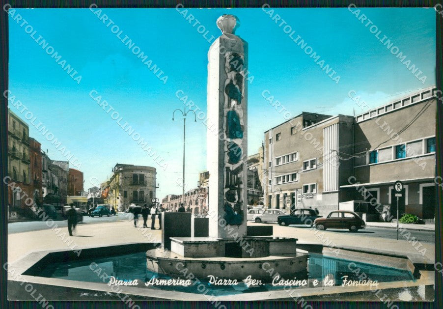 Enna Piazza Armerina Foto FG cartolina ZKM7697 – fronte