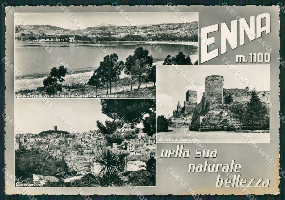 Enna Città Foto FG cartolina ZKM7699 – fronte