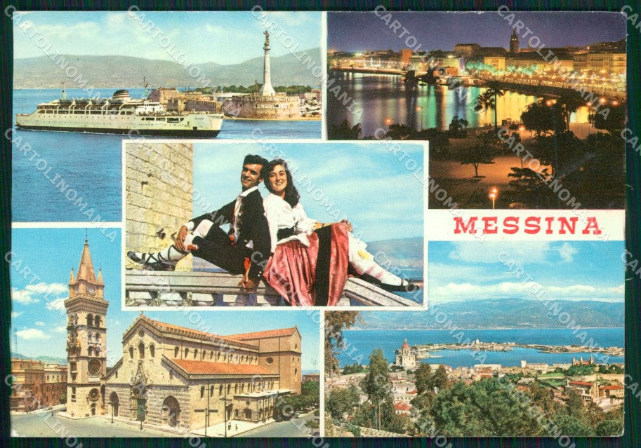 Messina Città Foto FG cartolina ZKM7705 – fronte