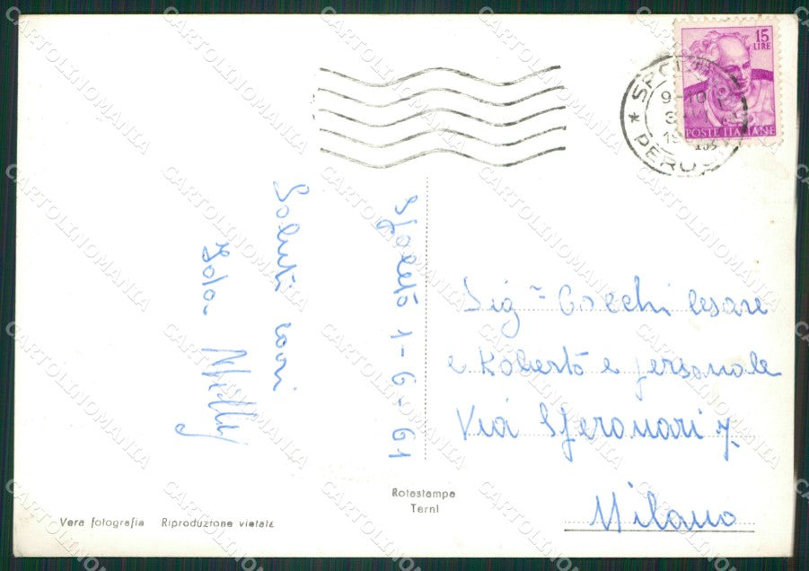 Perugia Spoleto Foto FG cartolina ZKM7713 – retro