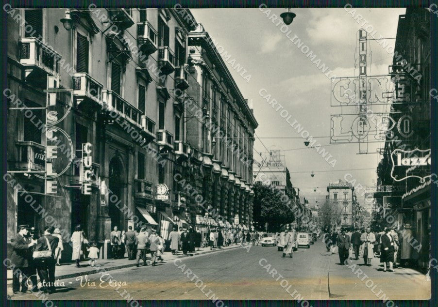 Catania Città MACCHIA Foto FG cartolina ZKM7719 – fronte