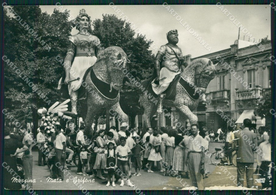 Messina Città ABRASA Foto FG cartolina ZKM7722 – fronte