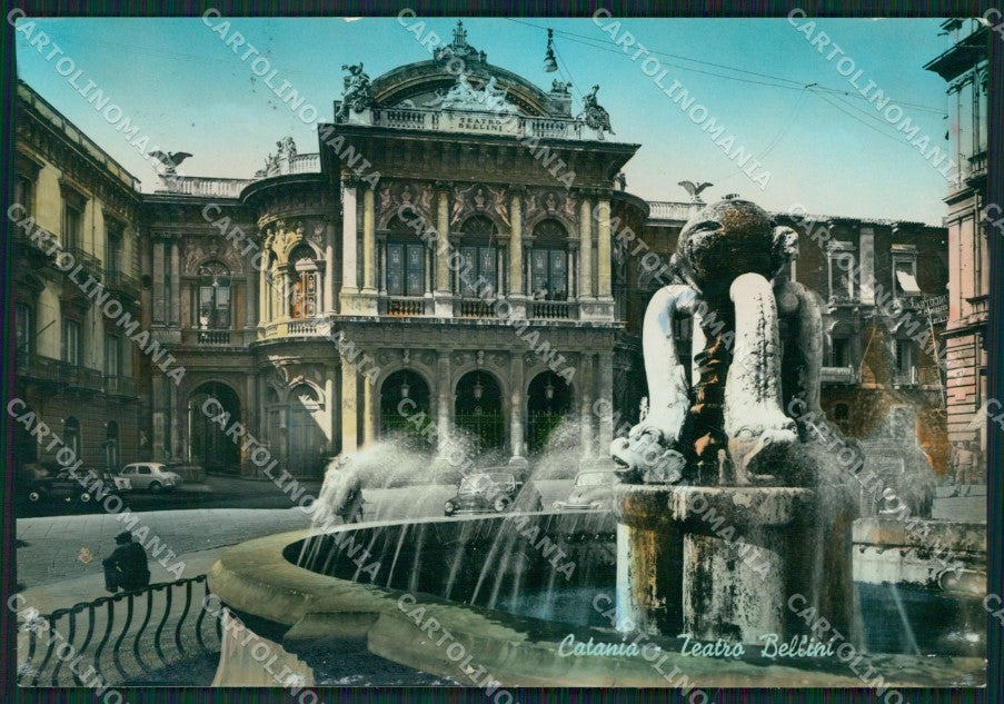 Catania Città Teatro Fontana Foto FG cartolina ZKM7726 – fronte