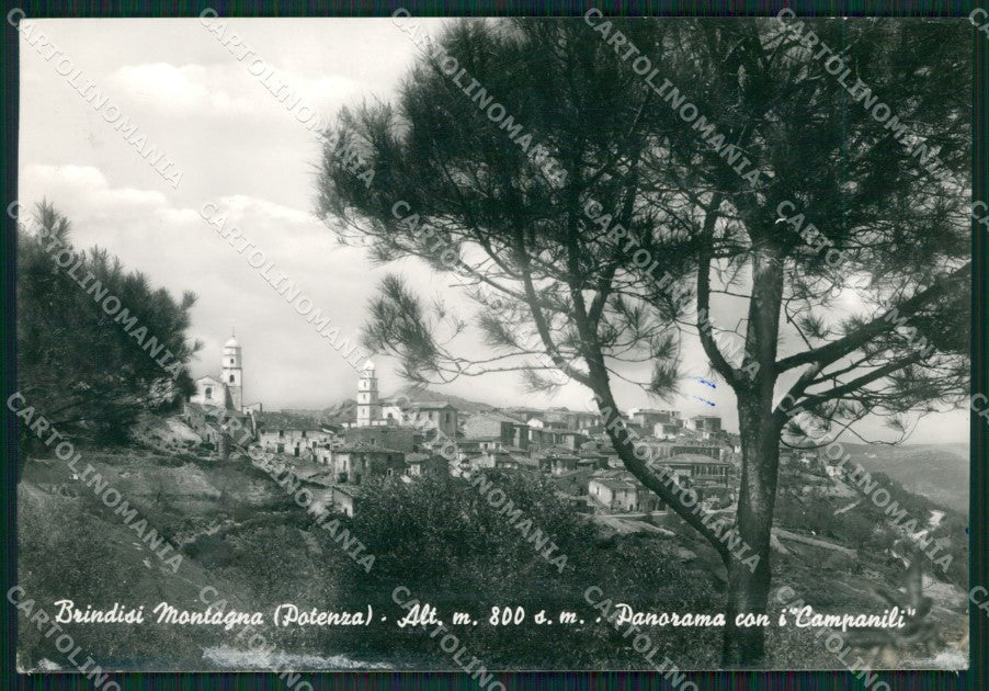 Potenza Brindisi Montagna Foto FG cartolina ZKM7731 – fronte