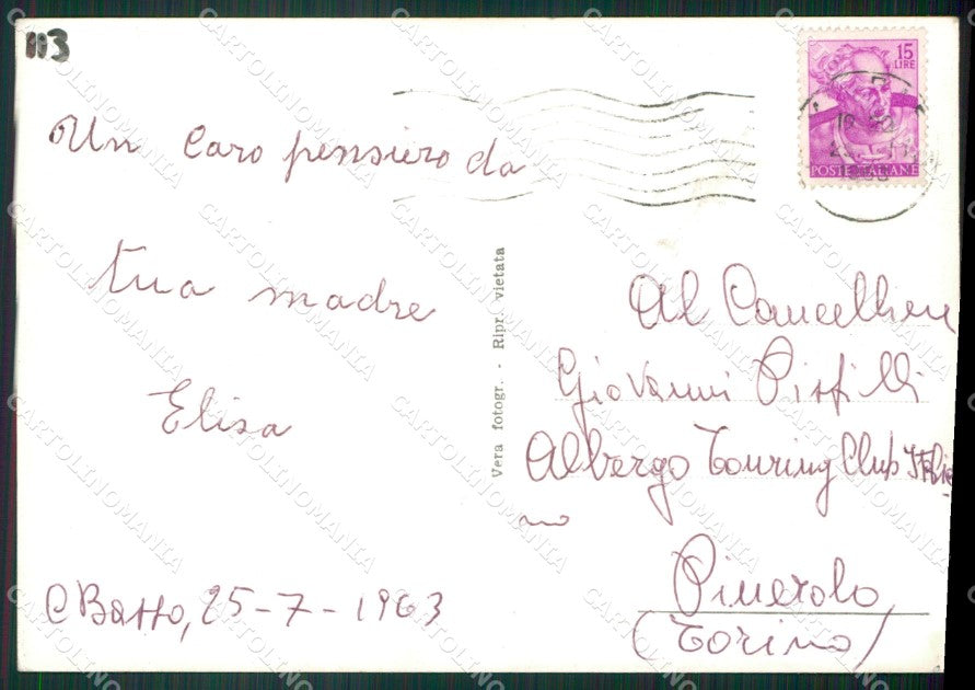 Campobasso Città Foto FG cartolina ZKM7732 – retro