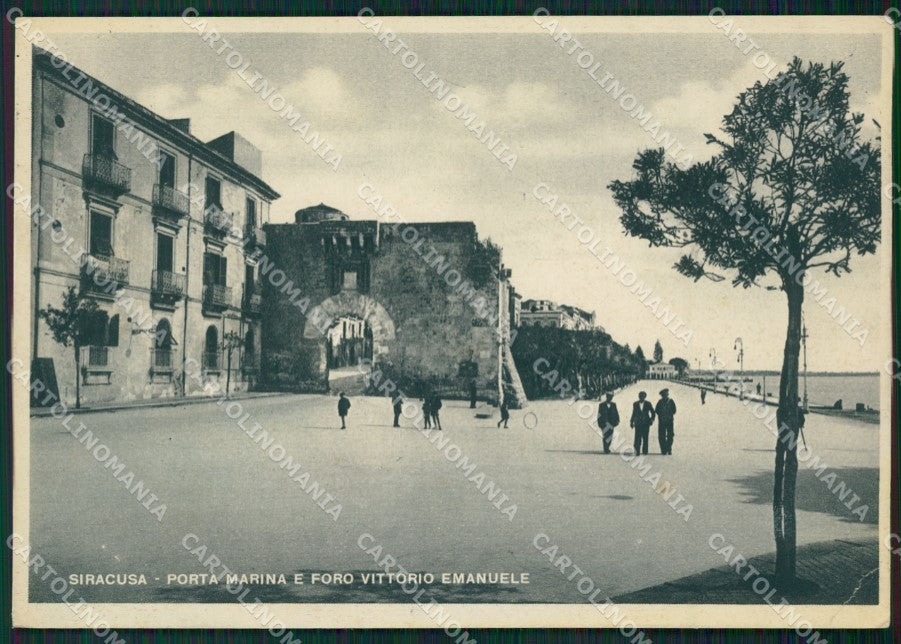 Siracusa Città MACCHIA FG cartolina ZKM7747 – fronte