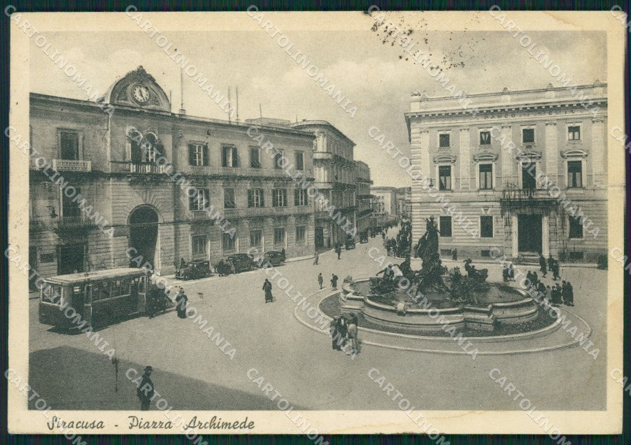Siracusa Città Corriera STRAPPINO FG cartolina ZKM7750 – fronte