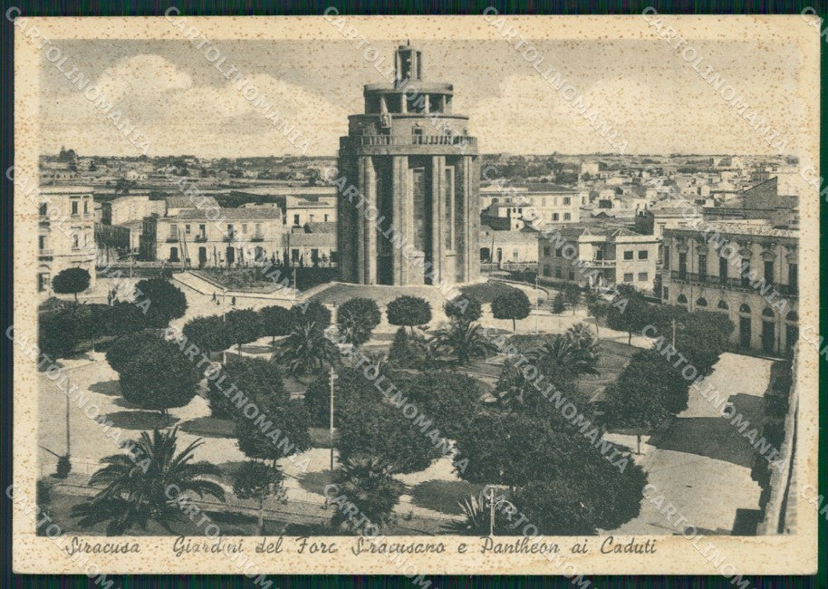 Siracusa Città FG cartolina ZKM7753 – fronte