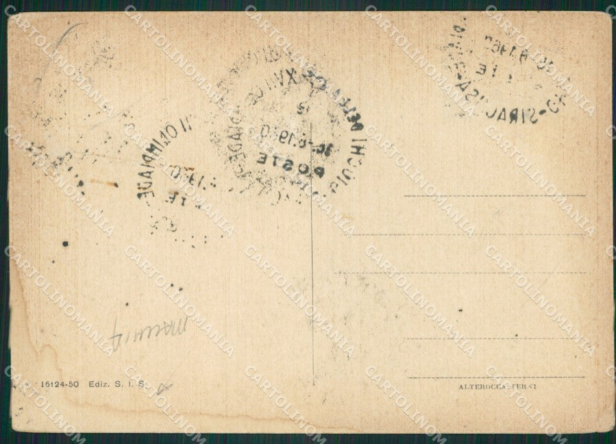 Siracusa Città Anfiteatro Romano MACCHIA FG cartolina ZKM7759 – retro