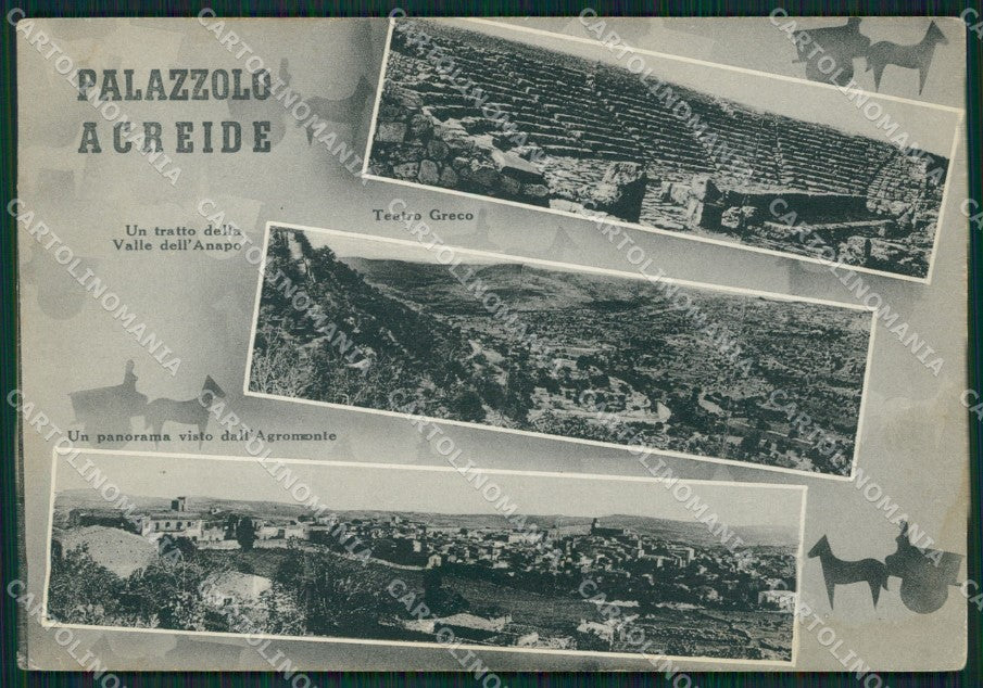 Siracusa Palazzolo Acreide FG cartolina ZKM7760 – fronte