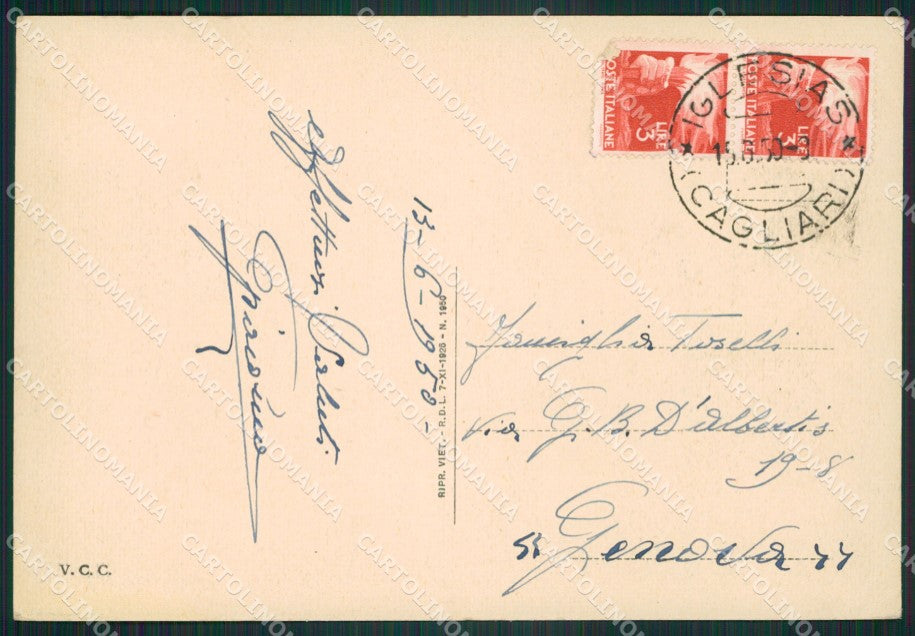 Cagliari Città FG cartolina ZKM7765 – retro
