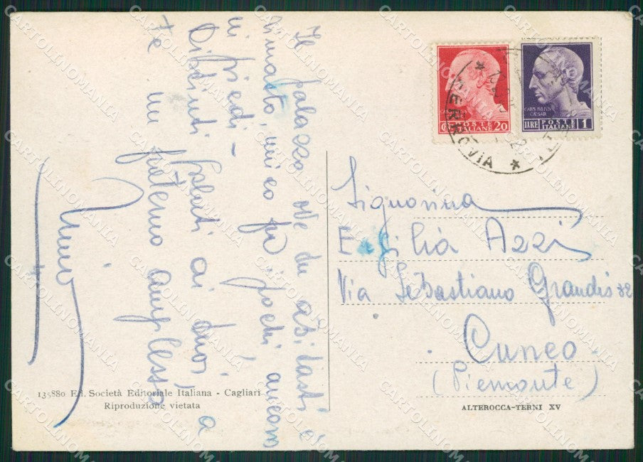Cagliari Città FG cartolina ZKM7766 – retro