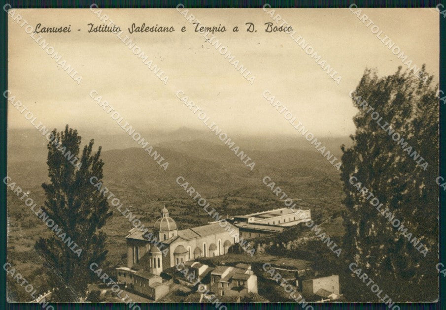 Nuoro Lanusei PIEGHINA FG cartolina ZKM7767 – fronte