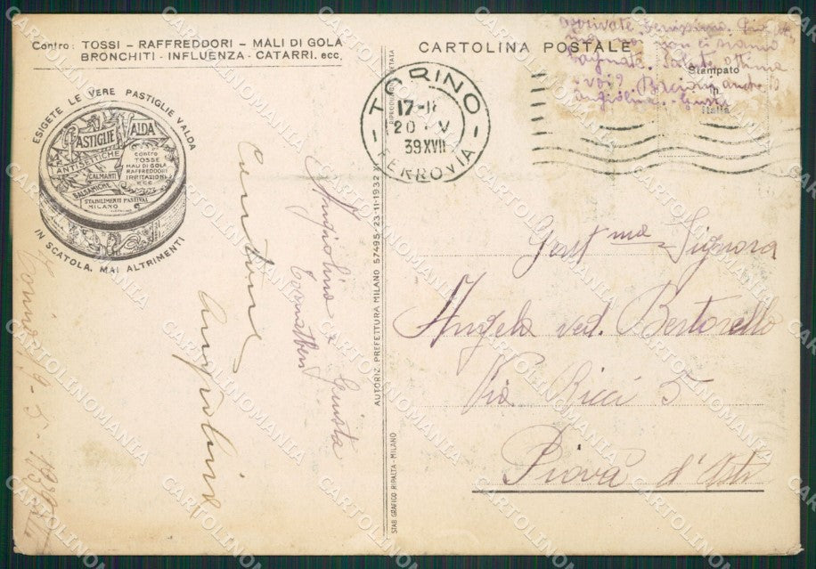 Sassari Pubblicitaria Cagliari Costumi FG cartolina ZKM7770 – retro