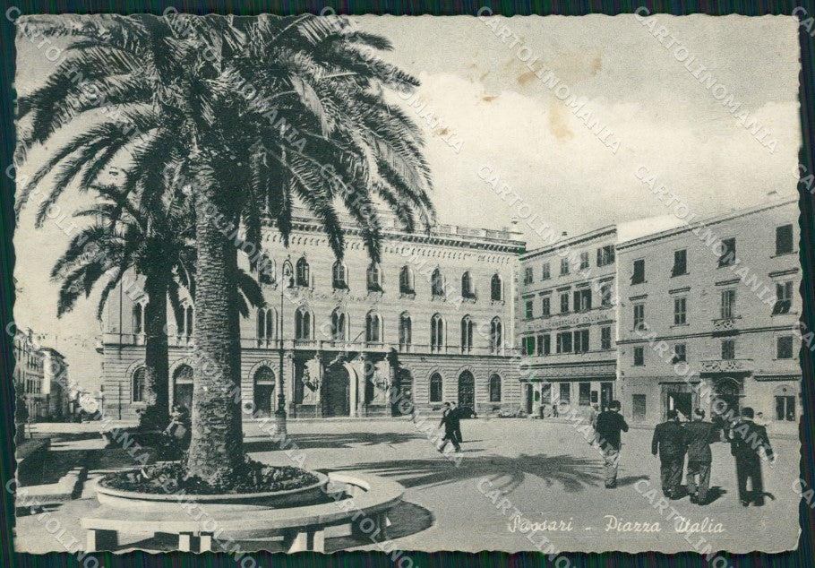 Sassari Città PIEGA FG cartolina ZKM7773 – fronte