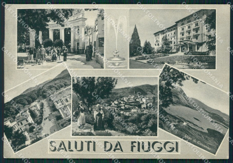Frosinone Fiuggi Saluti da FG cartolina ZKM7781 – fronte