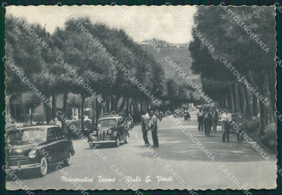 Pistoia Montecatini Terme Auto FG cartolina ZKM7790 – fronte