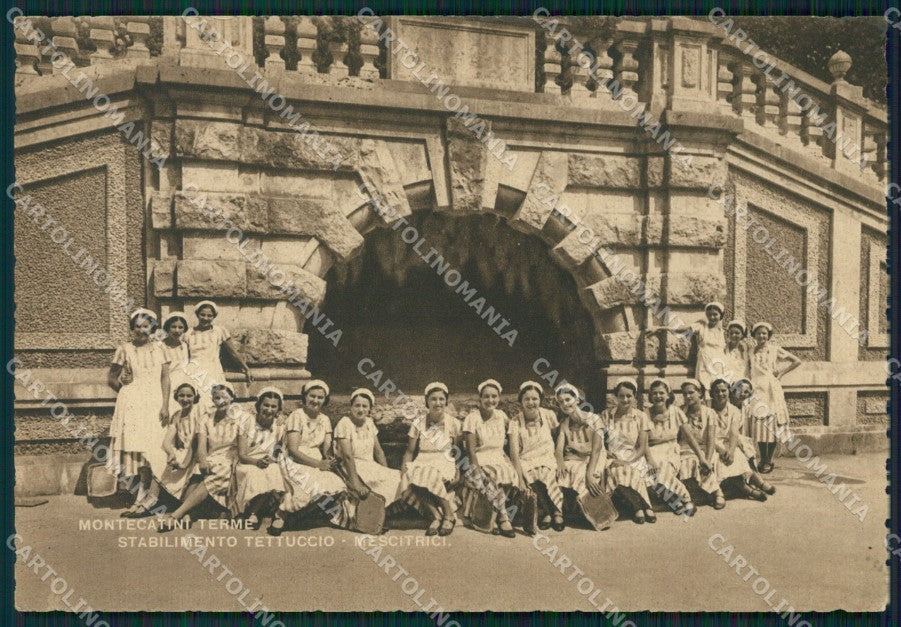 Pistoia Montecatini Terme Mescitrici FG cartolina ZKM7792 – fronte