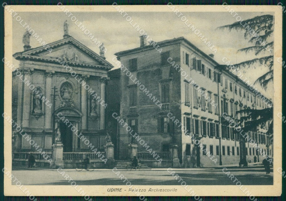 Udine Città Palazzo Arcivescovile FG cartolina ZKM7807 – fronte