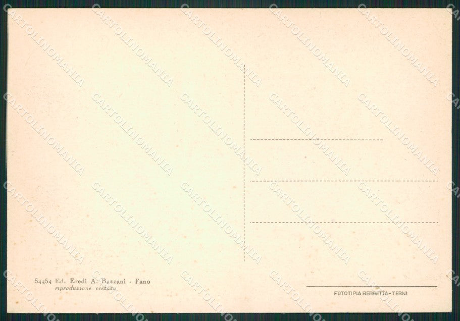 Pesaro Fano FG cartolina ZKM7817 – retro