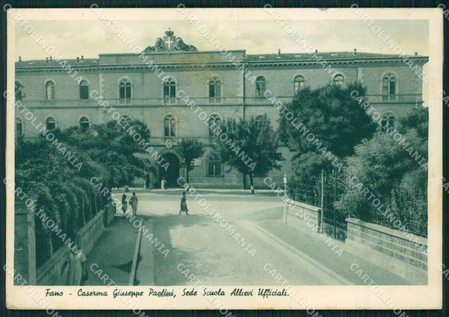 Pesaro Fano Caserma MACCHIA FG cartolina ZKM7818 – fronte