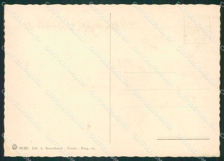 Firenze Fiesole FG cartolina ZKM7833 – retro