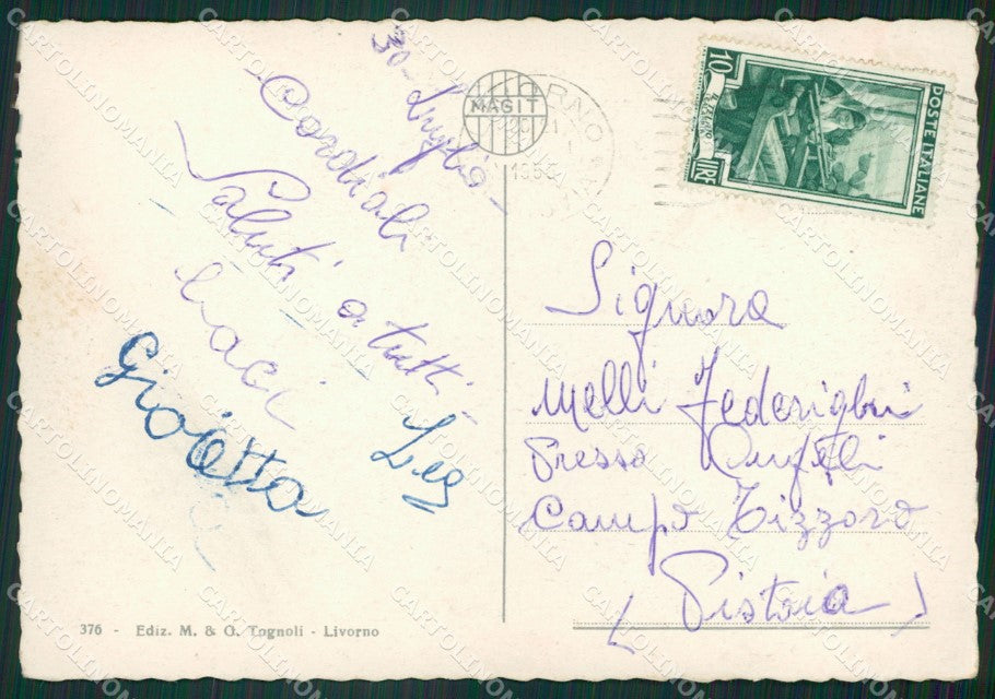 Livorno Ardenza FG cartolina ZKM7838 – retro