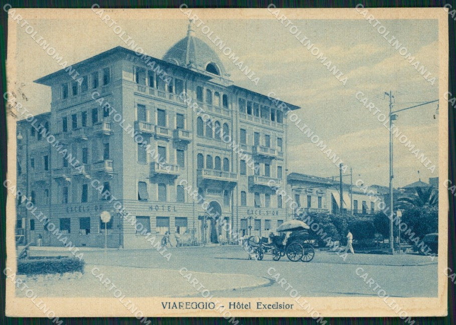 Lucca Viareggio Carrozza FG cartolina ZKM7846 – fronte
