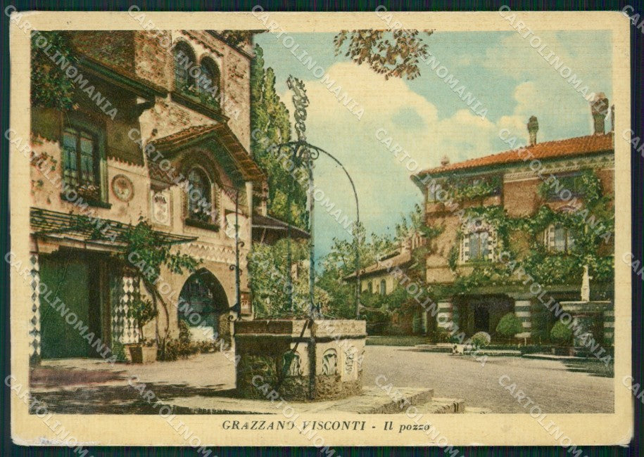 Piacenza Vigolzone Grazzano Visconti FG cartolina ZKM7851 – fronte