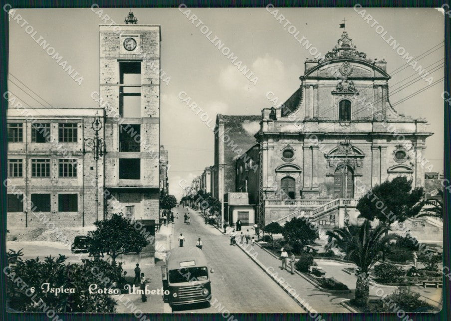 Ragusa Ispica Corriera Foto FG cartolina ZKM7885 – fronte