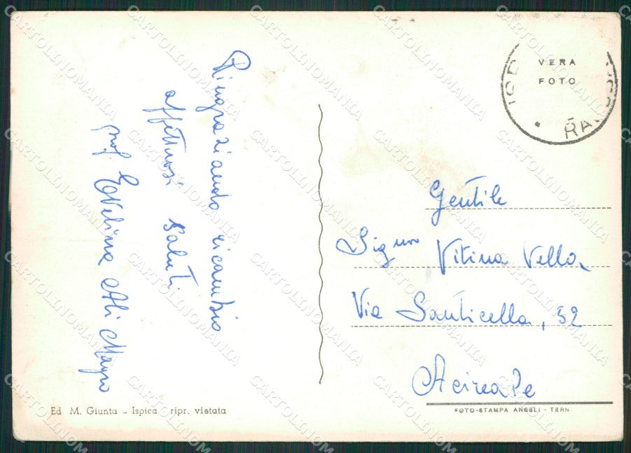 Ragusa Ispica Corriera Foto FG cartolina ZKM7885 – retro