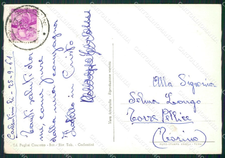 Siracusa Carlentini Municipio Foto FG cartolina ZKM7890 – retro