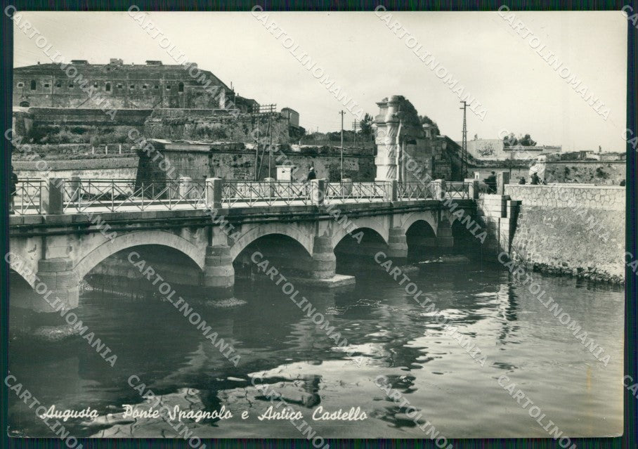 Siracusa Augusta PIEGHINA Foto FG cartolina ZKM7891 – fronte