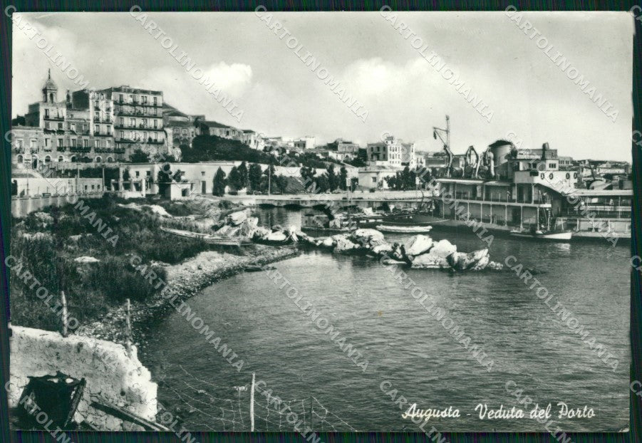 Siracusa Augusta Foto FG cartolina ZKM7897 – fronte