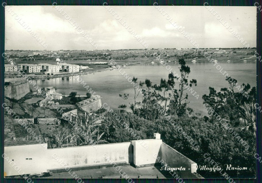 Siracusa Augusta Foto FG cartolina ZKM7898 – fronte