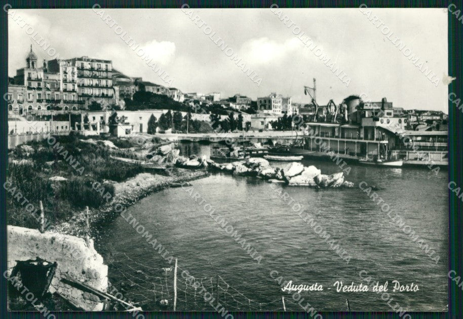 Siracusa Augusta Foto FG cartolina ZKM7902 – fronte